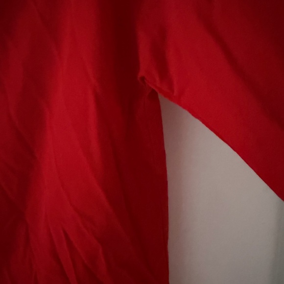 ADAY Something Cool Button Down in Chili Red Size Large Limited Edition Normcore - Picture 6 of 15